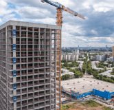Ход строительства дома 1 в ЖК Графит (Grafit) -