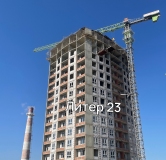 Ход строительства дома Литер 23 в ЖК Фонтаны -