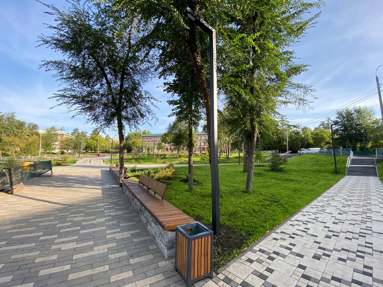 Место для отдыха и спорта: обновленный сквер Овчарова в Самаре представили мэру 