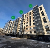 Ход строительства дома 12, секция 12.1, 12.2, 12.3 в ЖК Авиатоr -