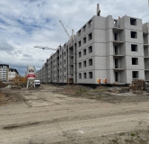 Ход строительства дома 28, 2 этап в ЖК Фламинго -