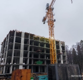 Ход строительства дома 35 в ЖК Гулливер -