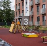 Ход строительства дома 40, 1 этап в ЖК Настроение -