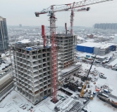 Ход строительства дома № 1 в ЖК Маэстро -