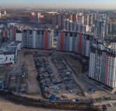 Ход строительства дома 4, корпус 3 в ЖК Блюхера -