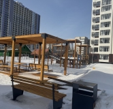 Ход строительства дома 2 в ЖК Матур -