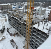 Ход строительства дома 25.4 в ЖК Новый Звездный -