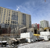 Ход строительства дома 40 (ГП-1 сек. В1) в ЖК Набережный квартал -