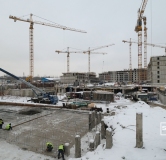 Ход строительства дома корпус 1.1 в ЖК Сэтл Ривьера -