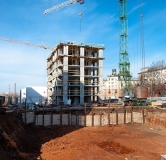 Ход строительства дома 3.1, секция F в ЖК Квартал на Горького -