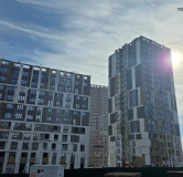 Ход строительства дома литер 12 в ЖК Холмогоры -