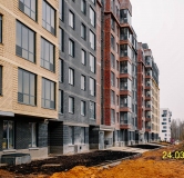 Ход строительства дома 581 в ЖК Курортный Квартал -