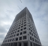 Ход строительства дома 4.1 в ЖК Тор -