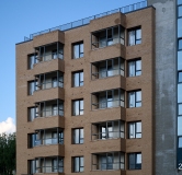 Ход строительства дома 1 в ЖК Авторы на Годовикова -