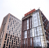 Ход строительства дома 34 в ЖК Svoboda -