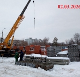 Ход строительства дома 1 в ЖК Проспект -