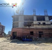 Ход строительства дома № 35/2 (5) в ЖД По ул. Красная -