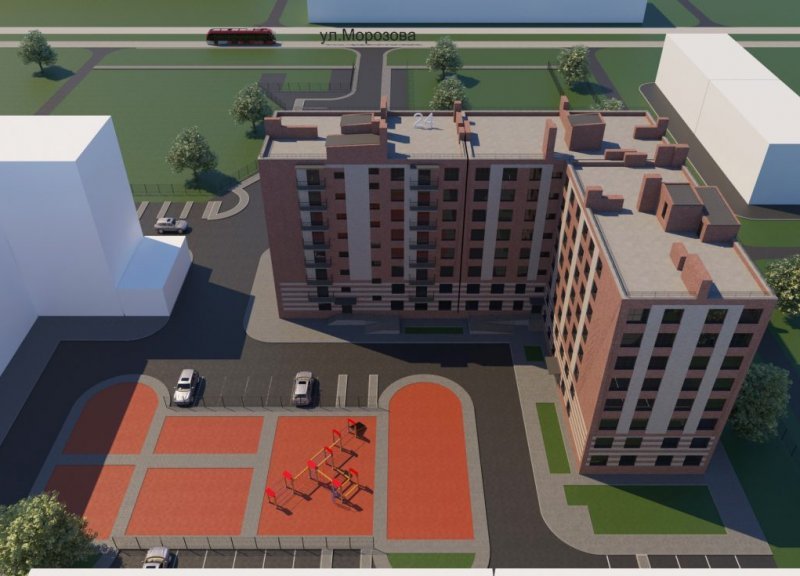 ЖК По ул. Морозова - фото 1