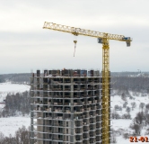 Ход строительства дома корпус 8 в ЖК Савин парк -