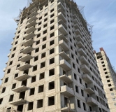 Ход строительства дома 7.5 в ЖК Паруса -