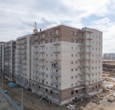 Ход строительства дома № 2.2, блок 4-6 в ЖК Мята -