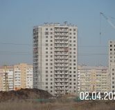 Ход строительства дома 22-11 в ЖК Романтики -
