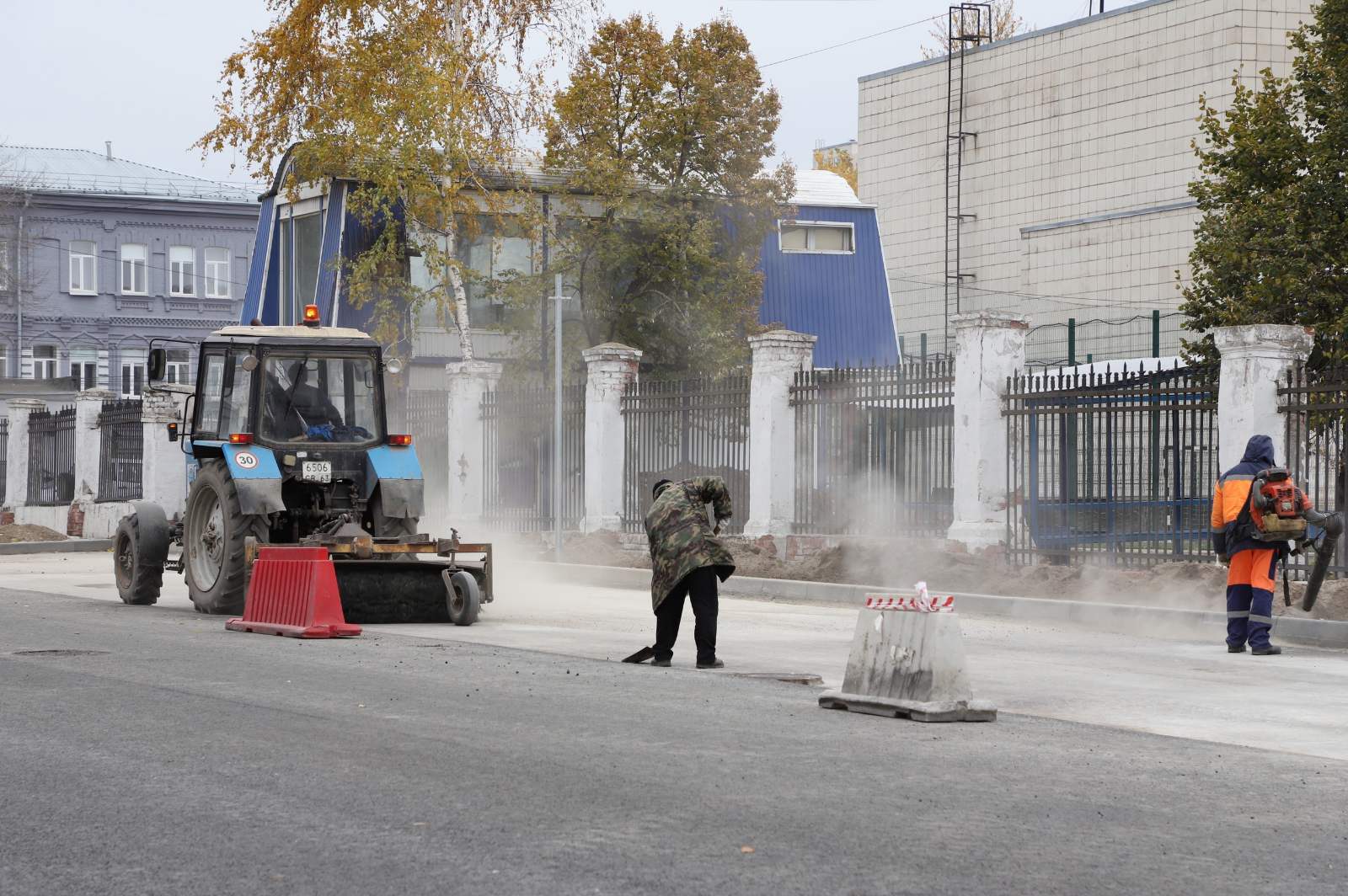 В Самаре на 90% завершили ремонт улицы Ленинской