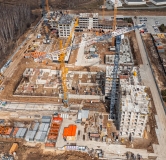 Ход строительства дома 21, корпус 1 (1 этап, ГП5) в ЖК Квартал Макс (Квартал MAX) -