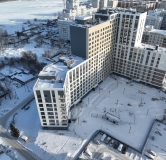 Ход строительства дома 1.2 в ЖК Белый Парус -