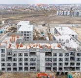 Ход строительства дома № 11 (ГП-5), этап 11 в ЖК Скандиа. Квартал у озера -