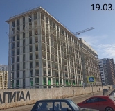 Ход строительства дома 27 в ЖК СМАРТ квартал Пряничная слобода -