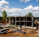 Ход строительства дома 2.2 в ЖК Рязанка Грин -