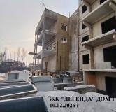 Ход строительства дома 119 в ЖК Легенда -