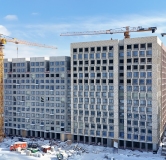 Ход строительства дома Инновационный (ГП-24) в Микрорайон Домашний -