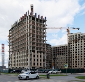 Ход строительства дома Процветающий (ГП-21) в Микрорайон Домашний -