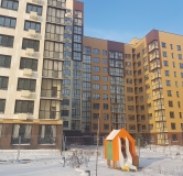 Ход строительства дома 25 в ЖК Притяжение -