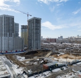 Ход строительства дома 1.2,1.3 в ЖК Азбука на Титова -