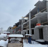 Ход строительства дома 2 (ГП-9) в ЖК Зеленые аллеи -