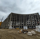 Ход строительства дома Позиция 7 в ЖК Кипарис -