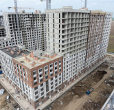 Ход строительства дома Литер 2, квартал 1.5 в ЖК Первое место -