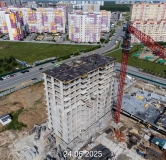 Ход строительства дома № 2, ГП-72.212 в ЖК Прео -