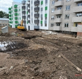Ход строительства дома 1, секция 2 в ЖК По ул. Коммунистическая -