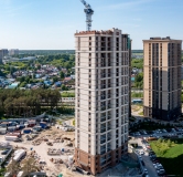 Ход строительства дома 52/4 в ЖК Чкалов 4 -