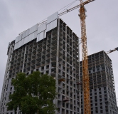 Ход строительства дома 66 в ЖК По ул. Учителей -