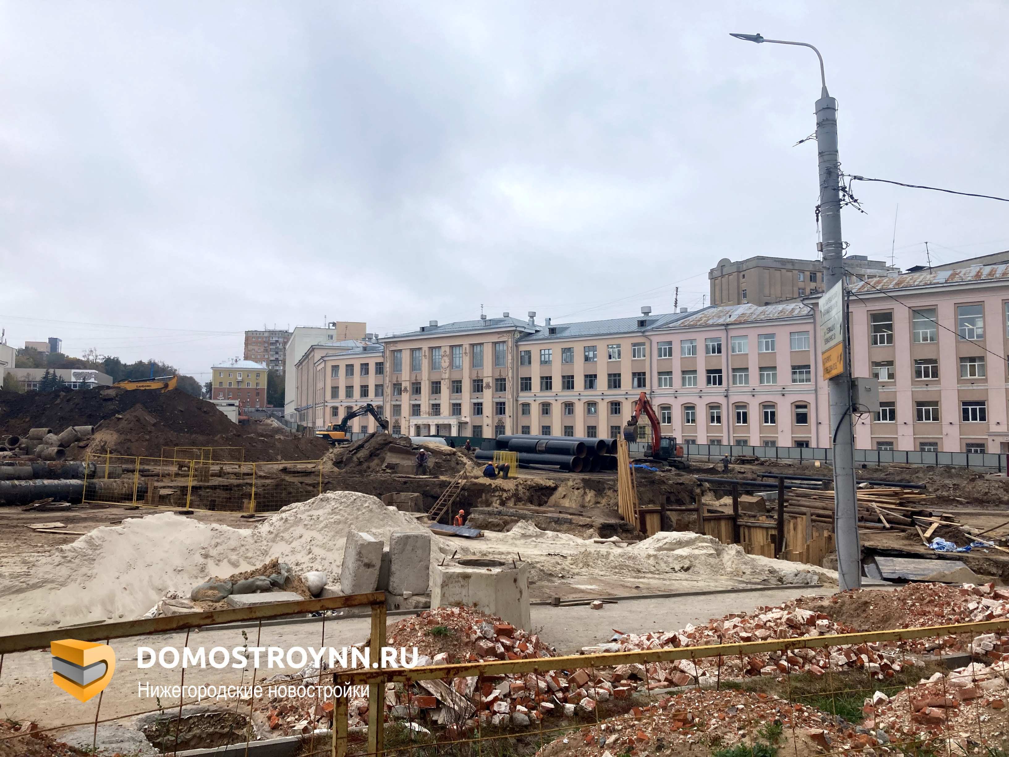 Строительство двух станций метро отстает на три месяца в Нижнем Новгороде - фото 1