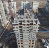 Ход строительства дома № 1 в ЖК Кедр -