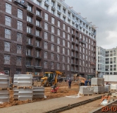 Ход строительства дома корпус 2.1, 2.2 в ЖК Лермонтовский 54 -