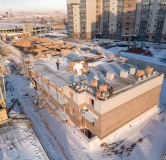 Ход строительства дома № 3.3, блок 1-3 в ЖК Мята -