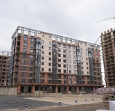 Ход строительства дома Литер 7, уч. 1642 в ЖК Парк Победы 2 -