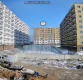 Ход строительства дома 13, секция 1,2 в ЖК Юго-западный -